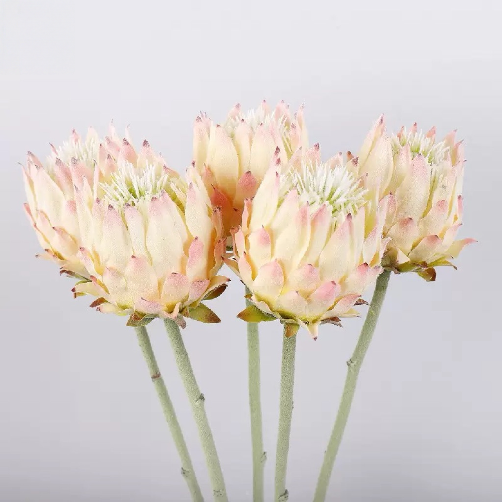 Hyper-Realistic Artificial Nordic Thistle - 6 Stems per Set