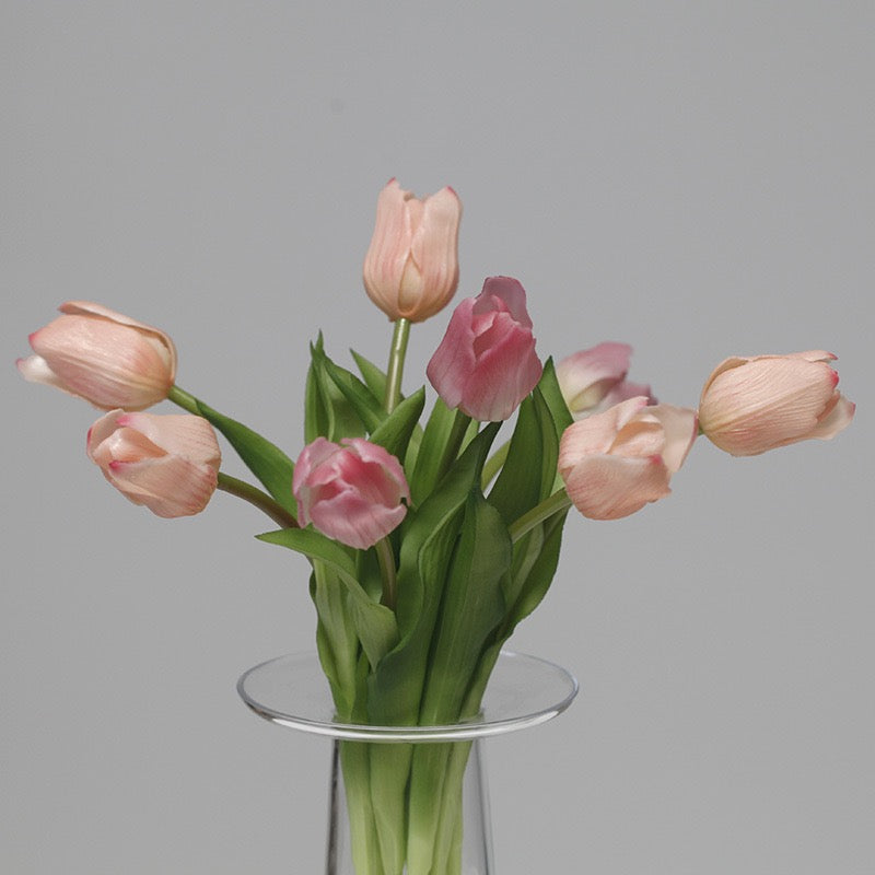 Hyper-Realistic Real-Touch Single-Stem Tulip - 6 Stems per Set