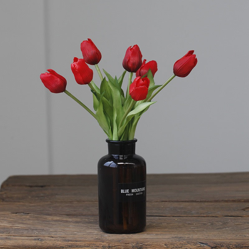 Hyper-Realistic Real-Touch Single-Stem Tulip - 6 Stems per Set