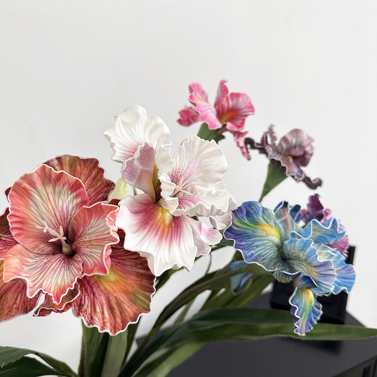 Vintage Alice Iris Artificial Flowers (Set of 6)