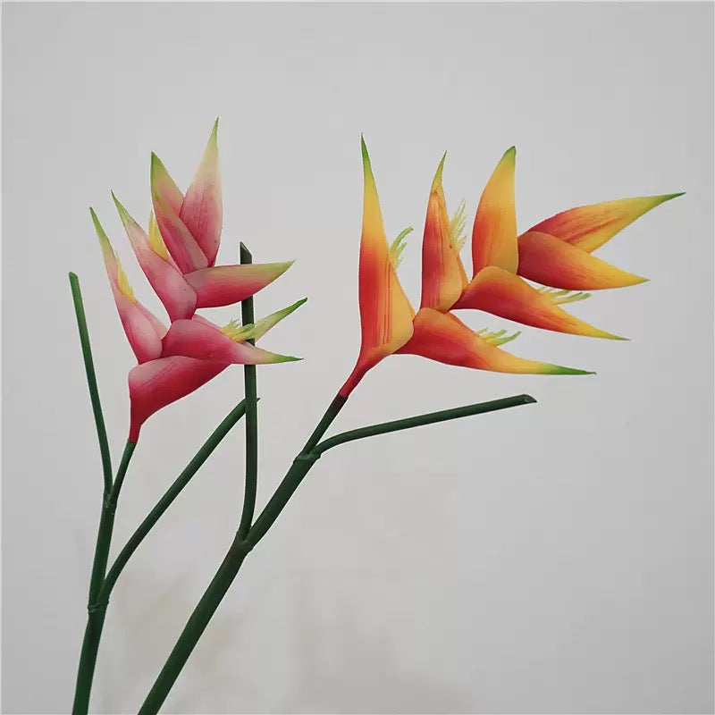 High-Quality Tropical Bird of Paradise Artificial Flowers(Set of 4)