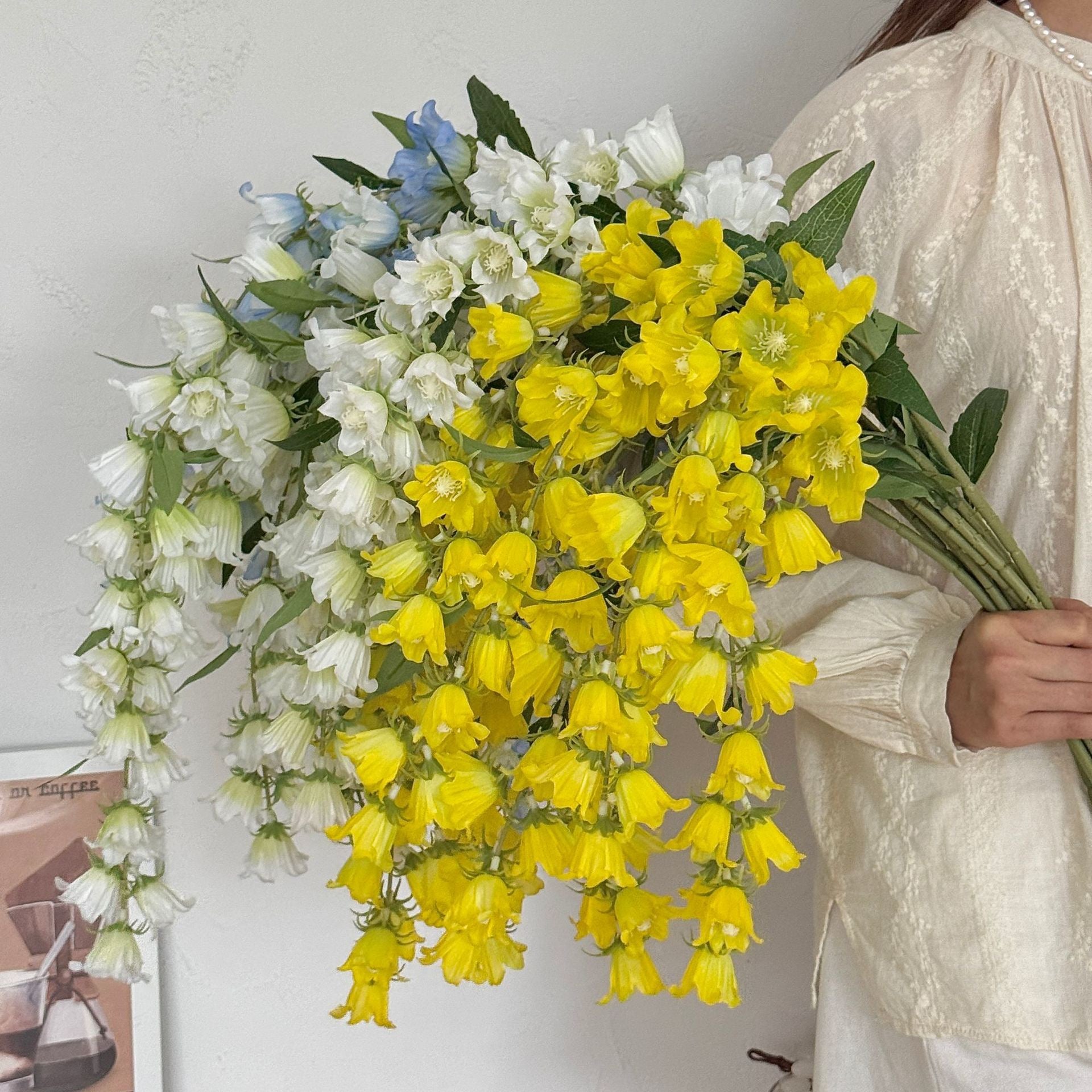 Hanging wind chime simulation Lily of the valley (six in a group) (Set of 6)